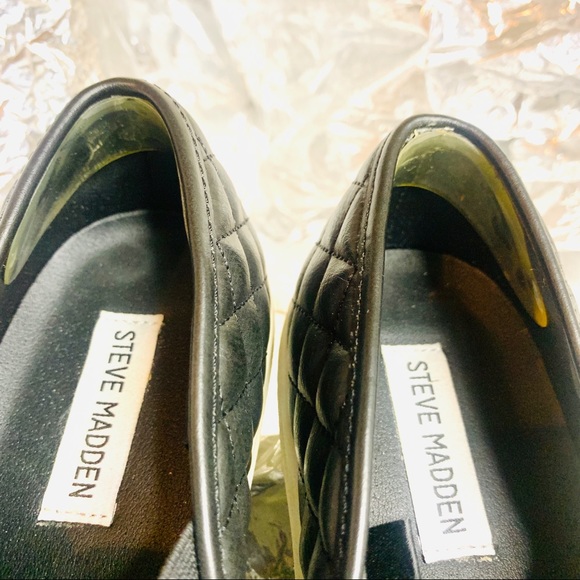 Steve Madden W8.5 ECENTRCQ black slip-on sneaker - Picture 6 of 7